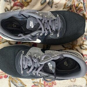 Nike Black and Gray Running Shoes